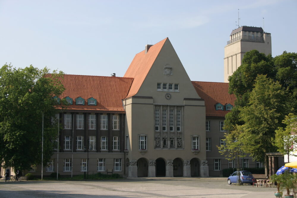 Rathaus + Wasserturm Delmenhorst