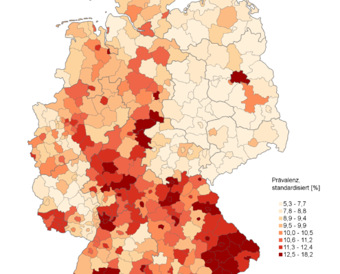 Deutschland Karte politisch